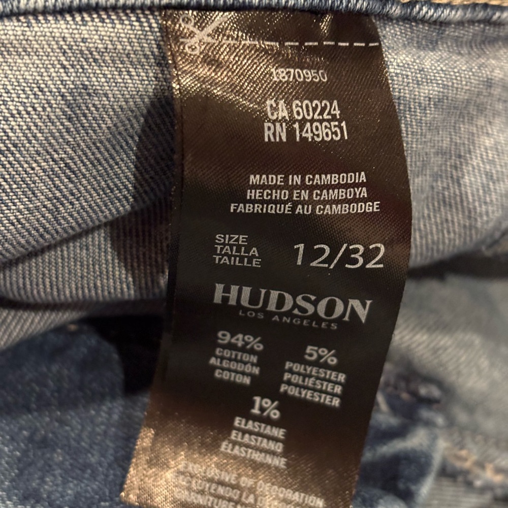 Hudson Jeans Wide Leg Flare Cropped - Picture 3 of 8